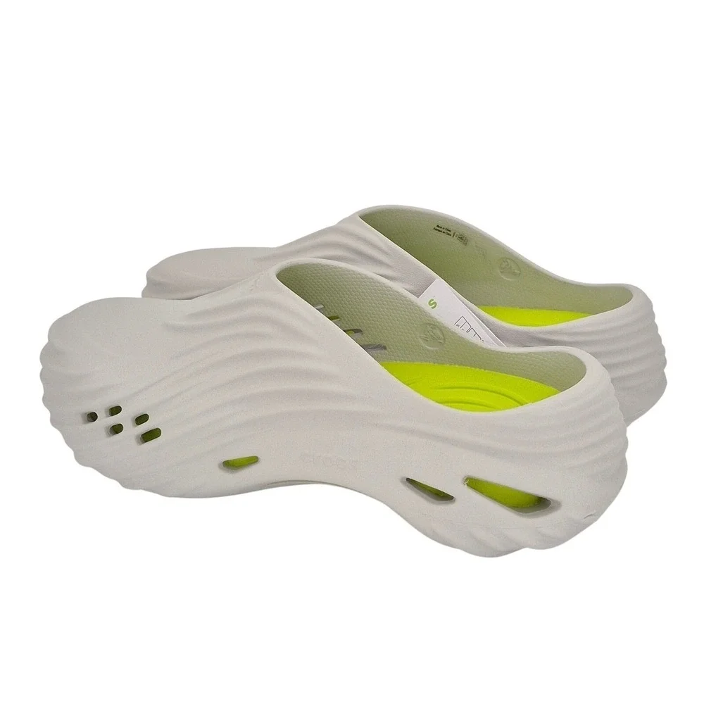 Crocs Echo Wave Clogs Atmosphere Gray Men's Size 11 Sandals Shoes NEW